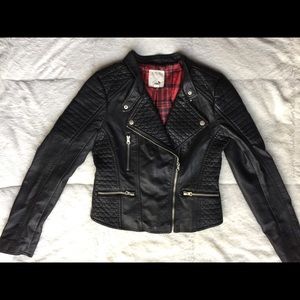 L.A. Hearts Women’s Faux Leather Bomber Jacket